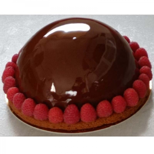 Dôme chocolat/framboise