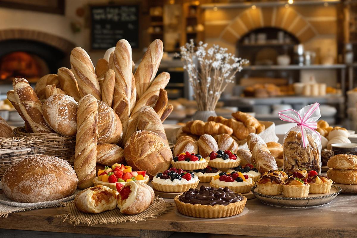 Les spécialités de l'atelier des pains et gourmandises