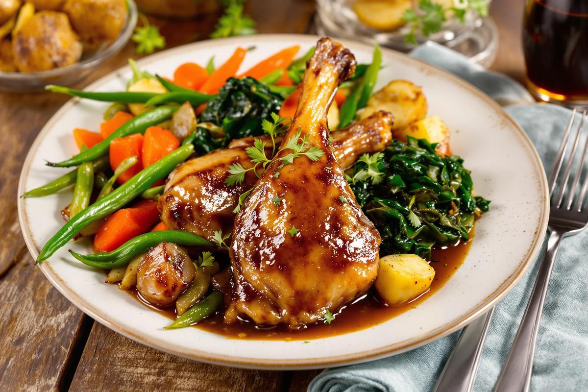 Pourquoi choisir des légumes pour accompagner le canard confit