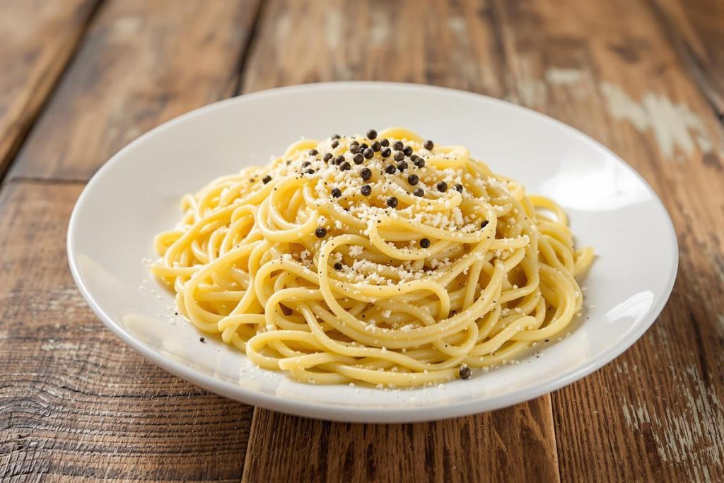Ce plat de pâtes est l'un des favoris des Italiens : il se prépare en 5 minutes avec 2 ingrédients et c'est un régal