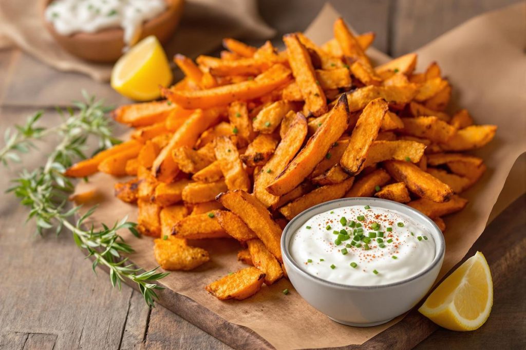 Cette astuce toute simple est pourtant le secret de Laurent Mariotte pour des frites de patates douces croustillantes