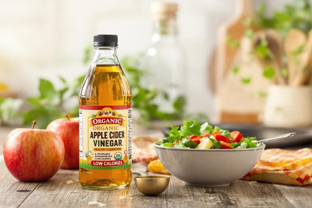 Combien de calories dans le vinaigre de cidre ?