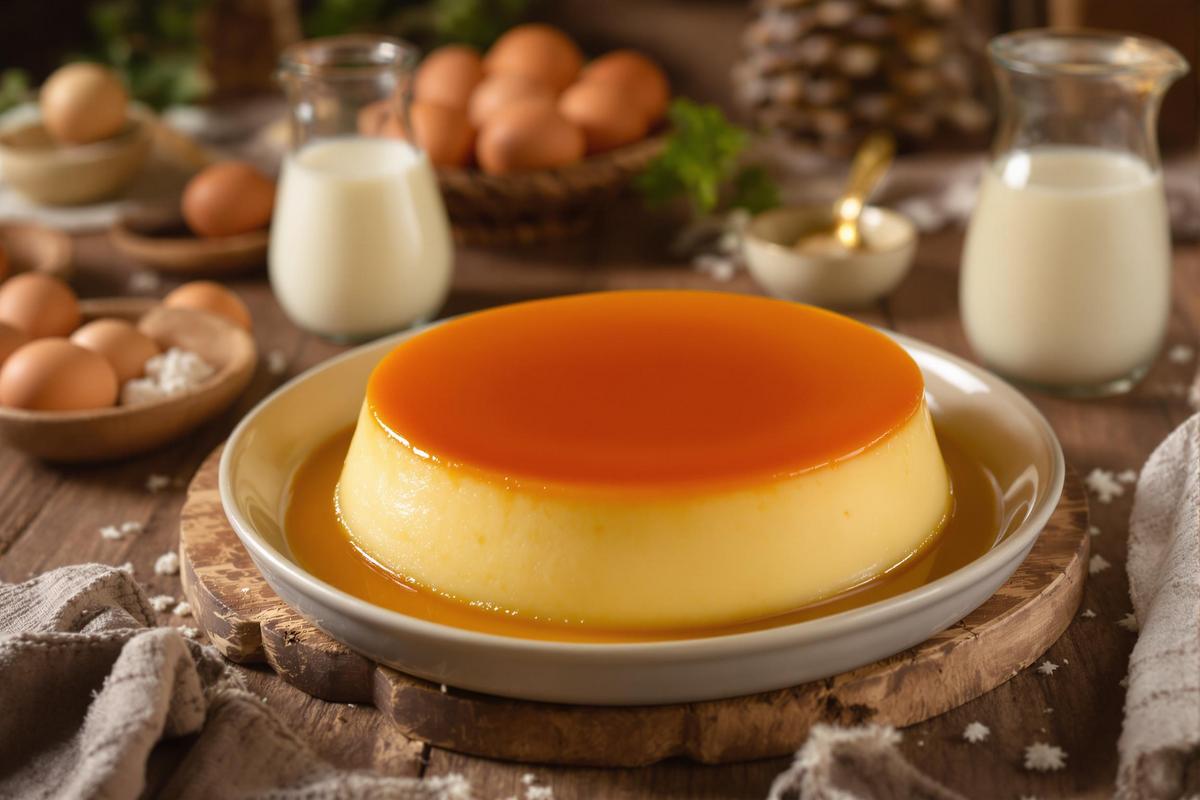 Comme chez ma grand-mère : voici comment préparer un flan réconfortant avec seulement 3 ingrédients