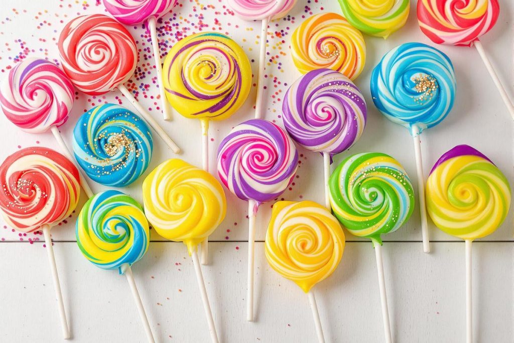 Comment faire des sucettes maison colorées en 10 minutes chrono