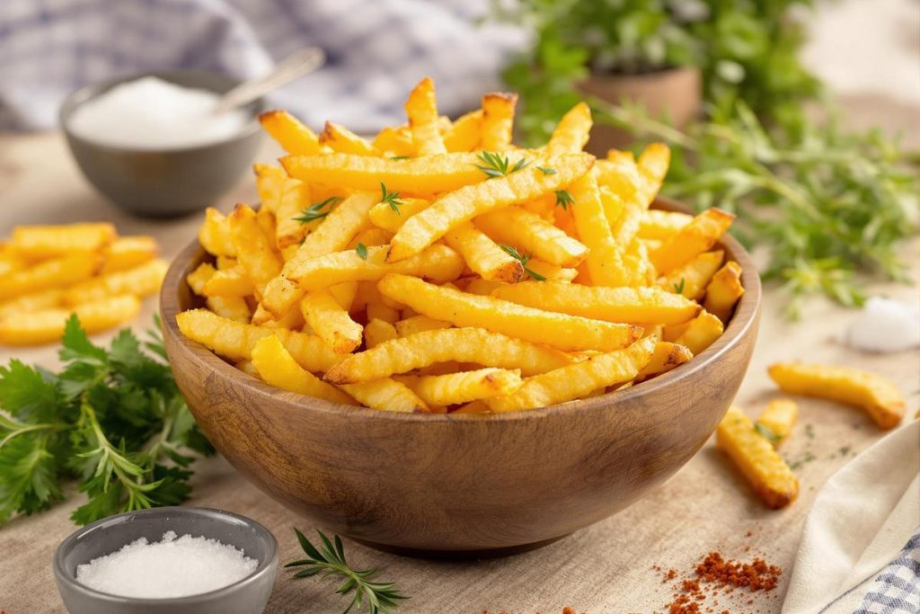 Connaissez-vous la technique de l'eau chaude pour obtenir des frites vraiment croustillantes au Airfryer ?