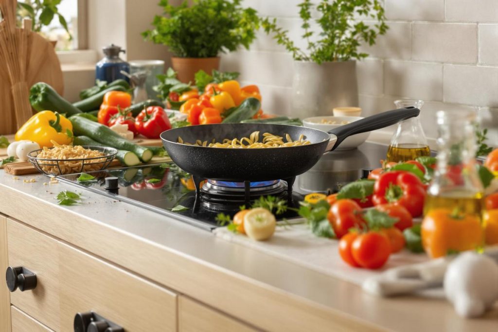 Cuisiner sans four : idées de recettes simples et savoureuses à la poêle ou à la casserole