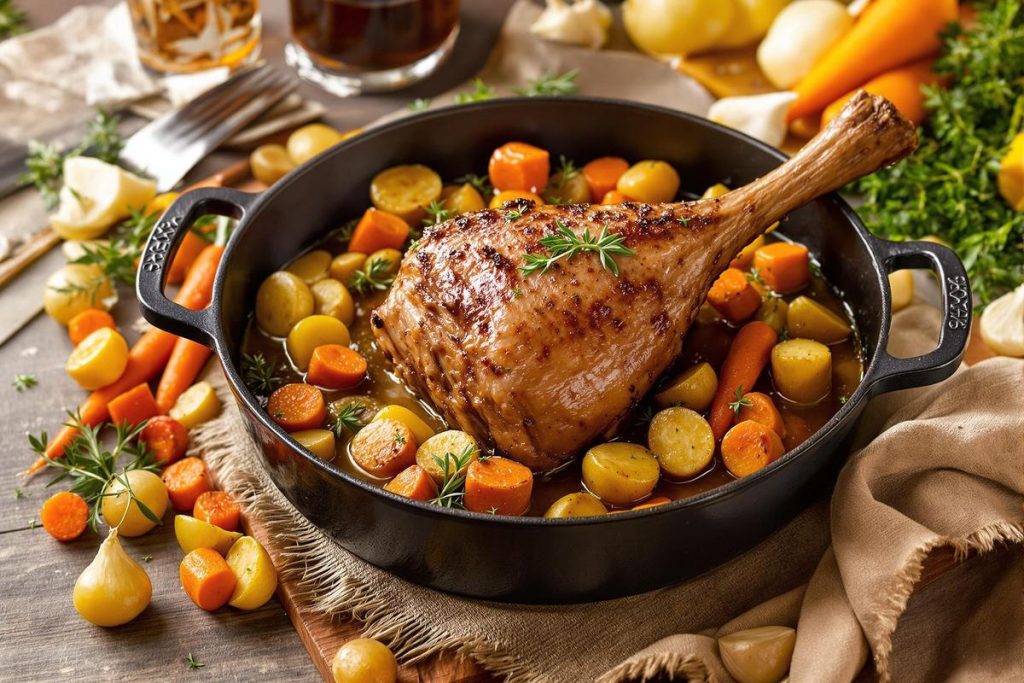 Cuissot de chevreuil en cocotte sans marinade
