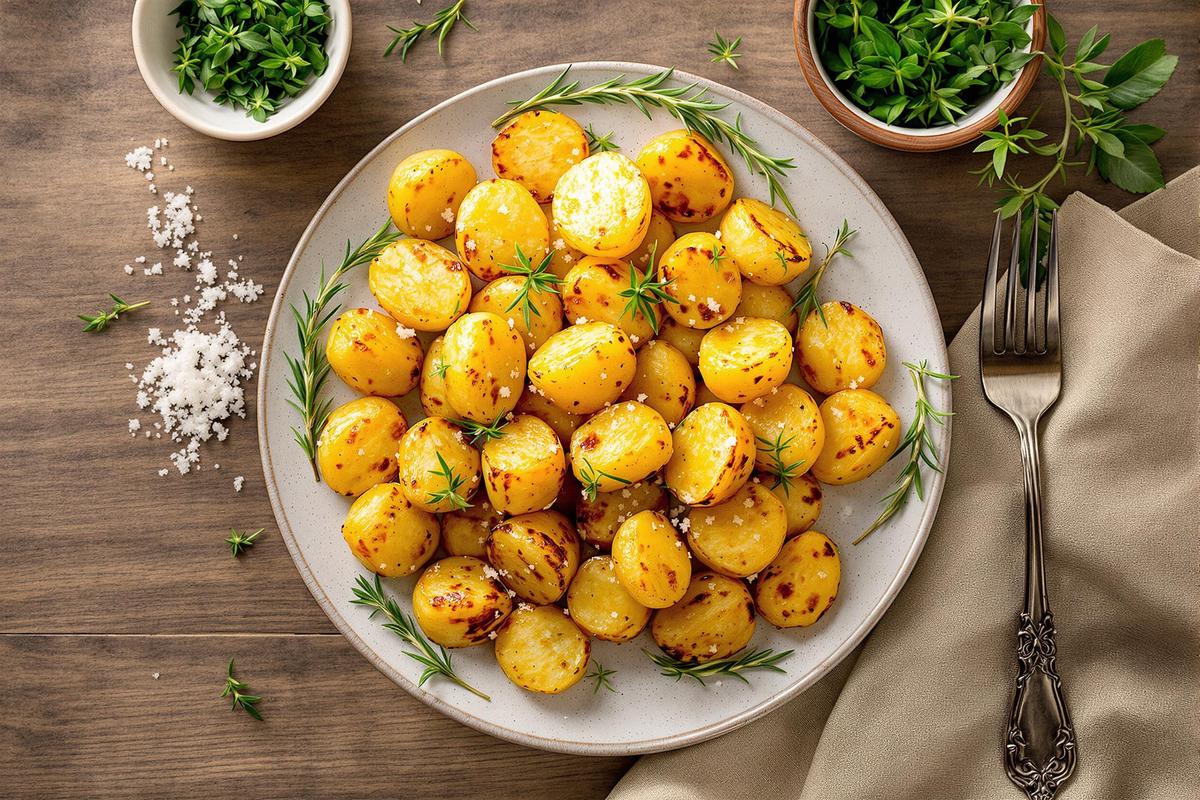 Depuis que je cuisine les pommes de terre comme ça, tout le monde me demande la recette : 4 ingrédients seulement