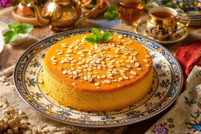 Gâteau de semoule marocain : une douceur à déguster