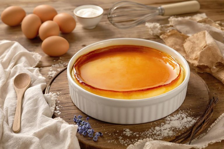 Mes amis en demandent à chaque fois qu'on se voit : voici notre recette de crème aux oeufs pour le dessert
