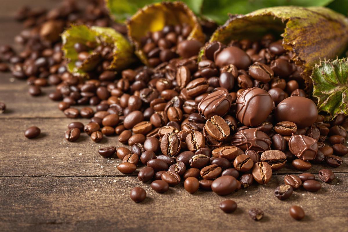 Où trouver des grains de café en chocolat