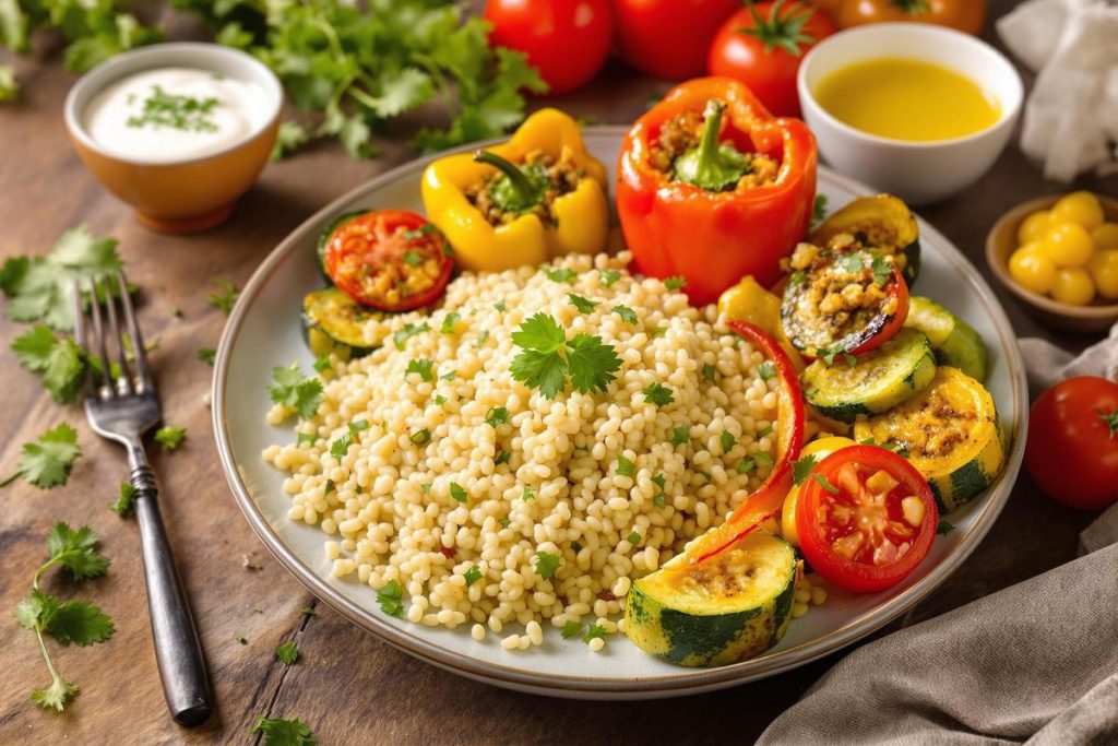 Que faire avec de la semoule de couscous cuite