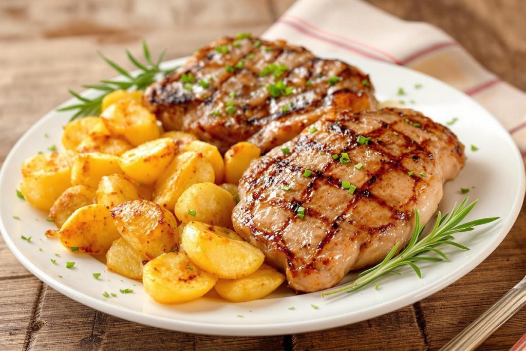 Quelle viande avec des pommes de terre sautées