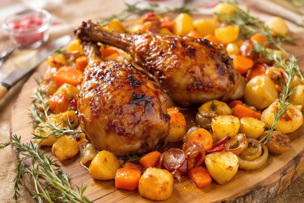 Quels légumes pour accompagner des cuisses de canard confites
