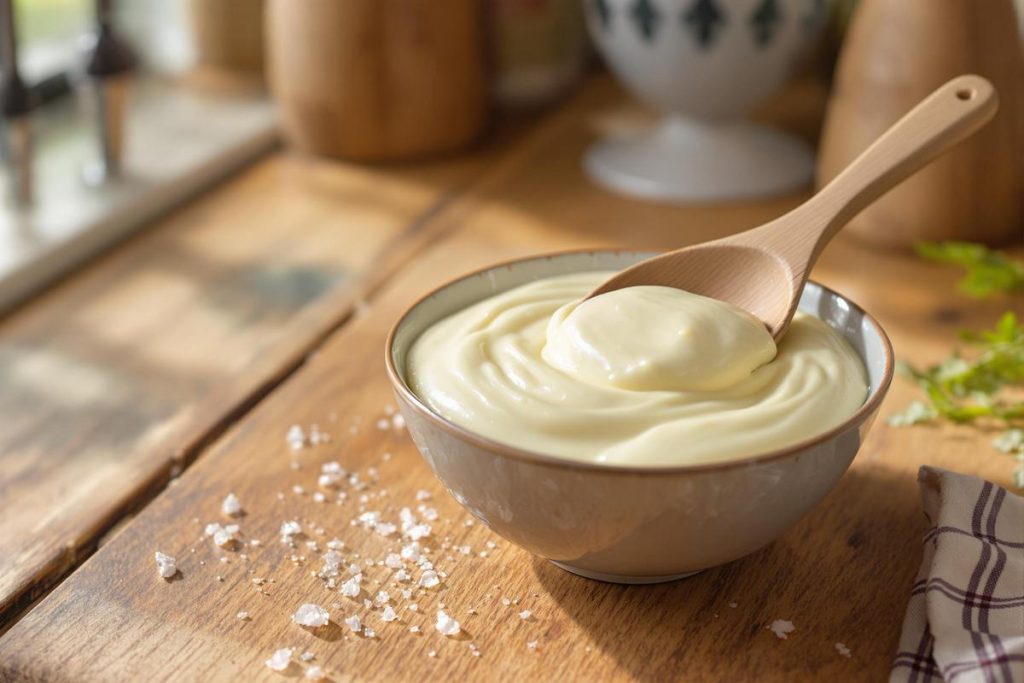 Recette de mayonnaise sans moutarde ni vinaigre