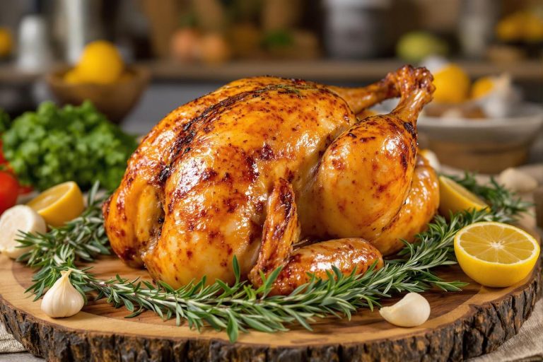 Temps de cuisson poulet au four 2 kg à basse température