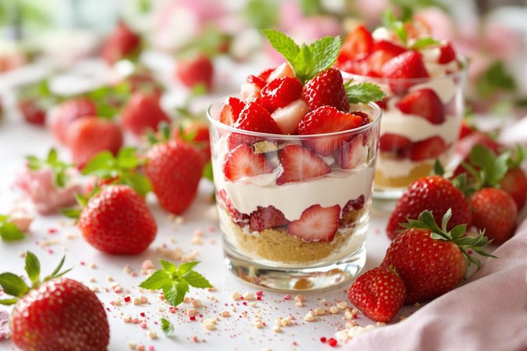 10 recettes de tiramisu à la fraise parfaites pour le printemps