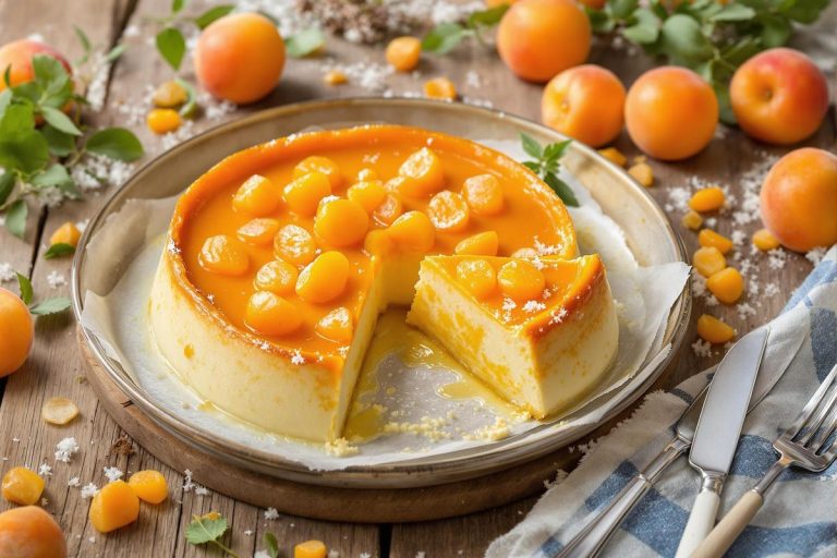 Ce flan aux abricots léger, protéiné et validé par cette diététicienne est le dessert parfait en juin !.jpg
