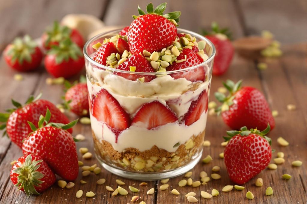 Ce tiramisu fraise et skyr pistache recommandé par une diététicienne fait un carton chez ceux qui veulent se régaler sans culpabiliser.jpg