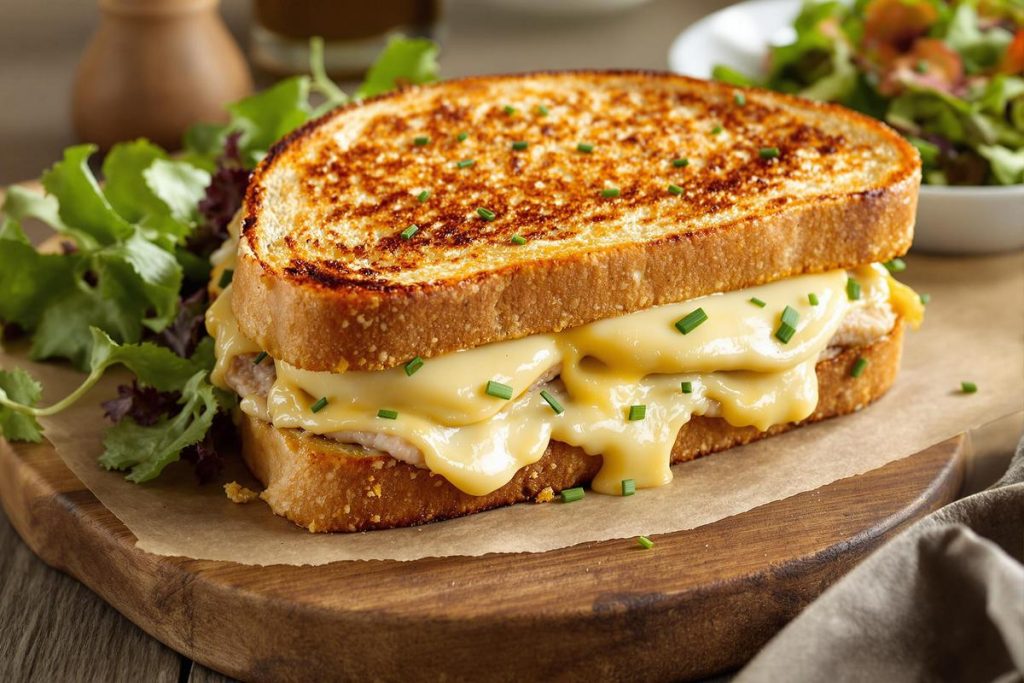 Cette nutritionniste partage sa recette de base pour un croque-monsieur beaucoup plus léger que la recette classique.jpg