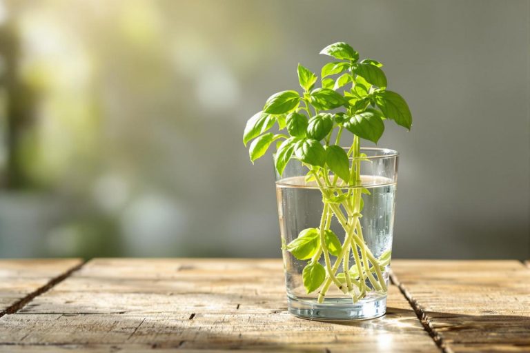 Connaissez-vous l'astuce du verre d'eau pour avoir du basilic frais tout cet été et faire des économies ?.jpg