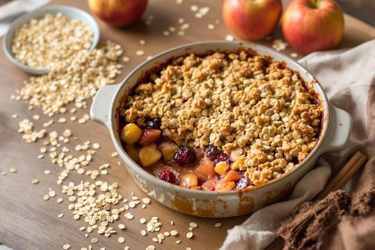 Crumble flocons d'avoine sans beurre : une recette saine.jpg