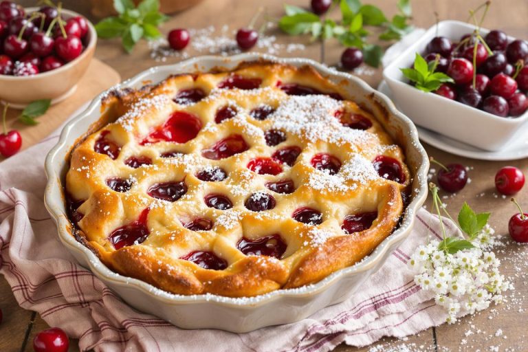 La recette authentique de clafoutis aux cerises que les grands-mères adorent.jpg