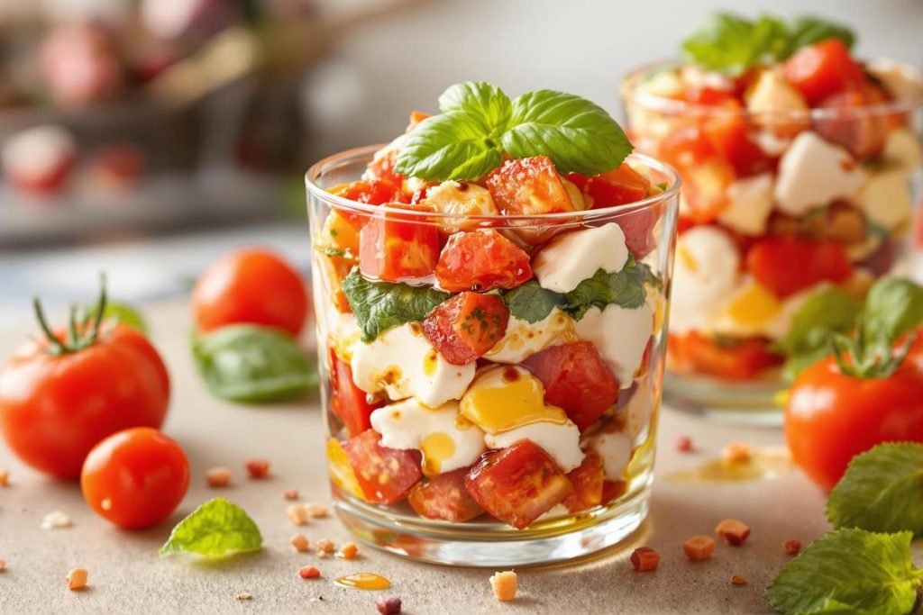 L'entrée qui va faire un carton : le tiramisu salé tomate et mozzarella.jpg
