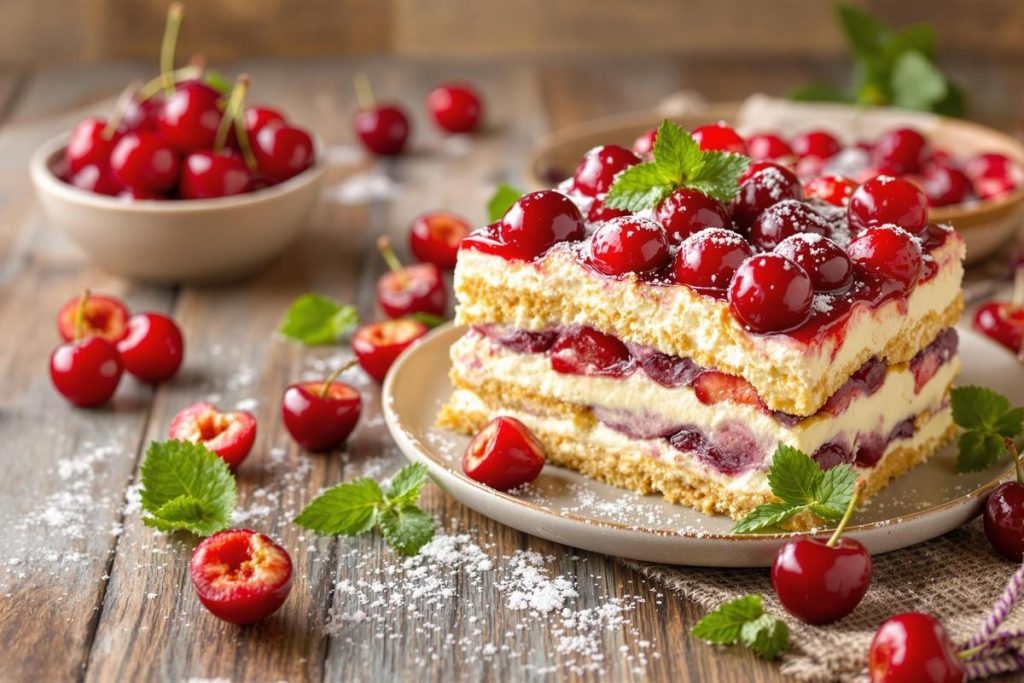 Oubliez les fraises ou la version classique, ce tiramisu aux cerises mérite sa place dans votre carnet de recettes.jpg