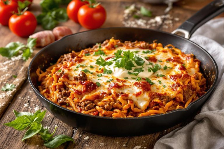 Pourquoi faire compliqué quand on peut faire simple ? : Laurent Mariotte propose sa recette de lasagnes à la poêle, rapide et sans four !.jpg