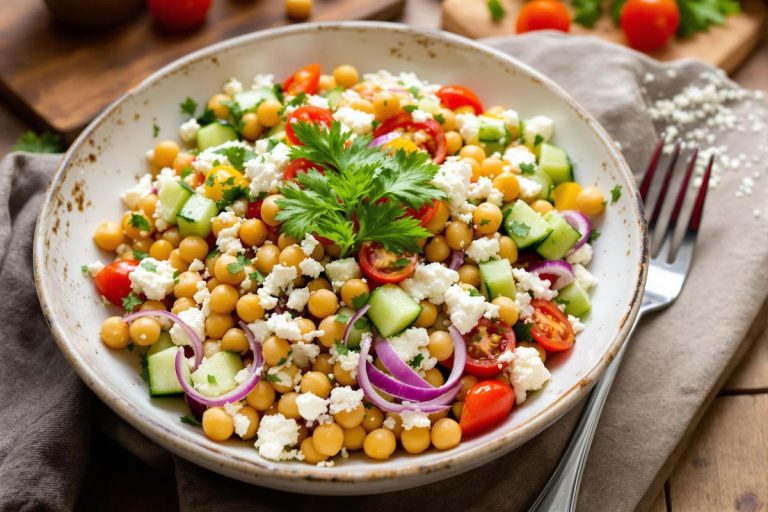 Recette de salade de pois chiches, feta, concombre et oignons rouges.jpg