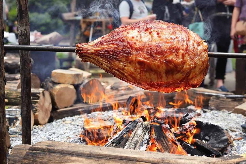 Recette jambon à la broche au feu de bois.jpg