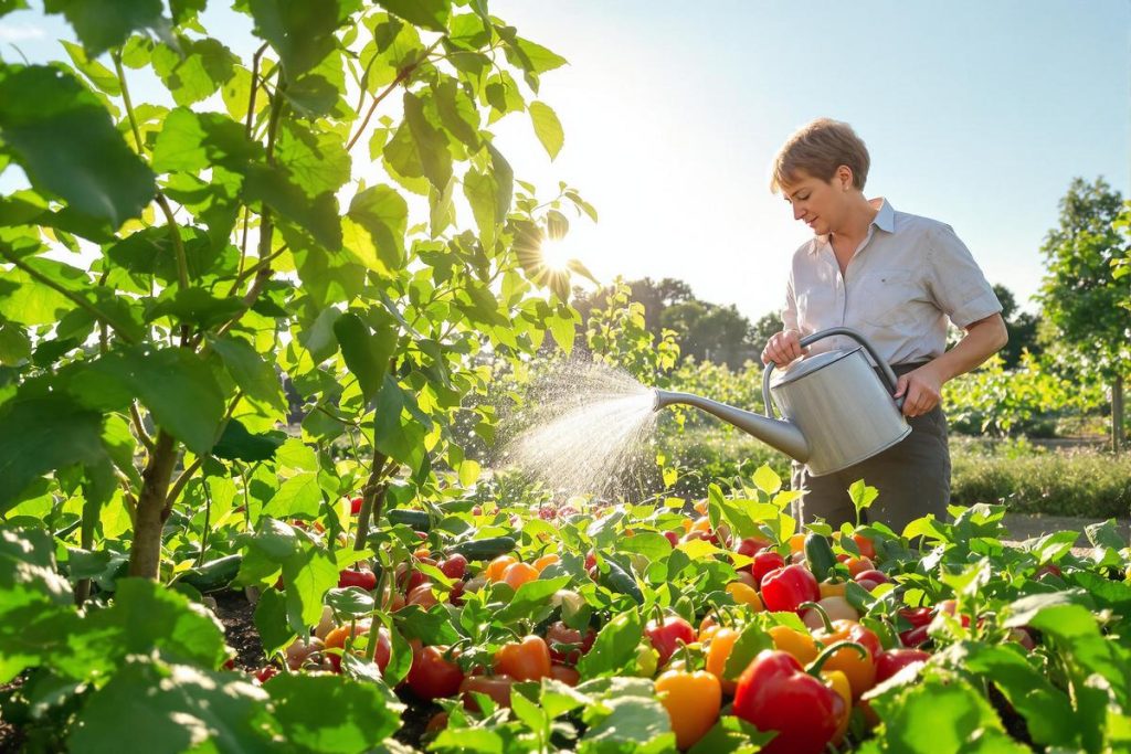 Ce moment de la journée est le meilleur pour arroser votre potager et le garder en bonne santé.jpg
