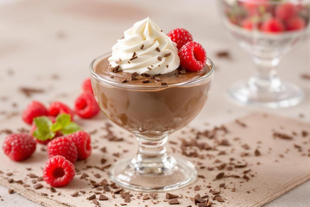 Je vais vous donner ma recette un peu magique de mousse au chocolat : Julie Andrieu ne jure que par cette astuce.jpg