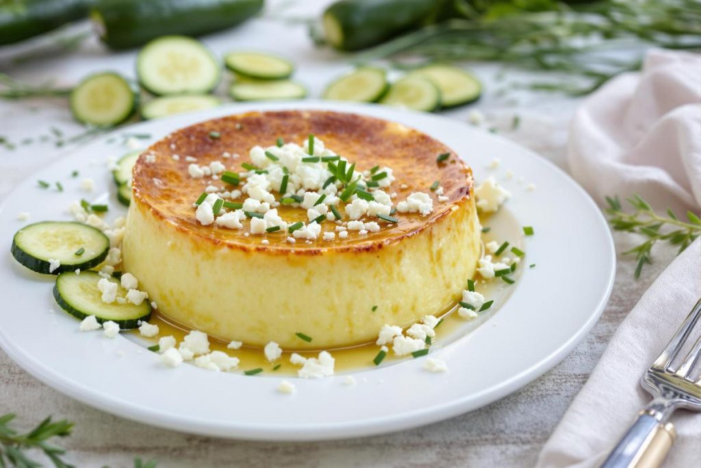 La recette express et légère pour les soirs d’été : le flan de courgettes prêt en quelques minutes.jpg