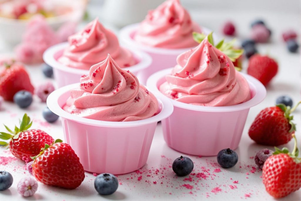 Mousse glacée aux fruits rouges : recette légère et savoureuse.jpg