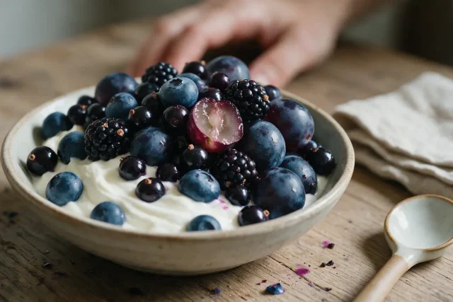 Fruit bleu : bienfaits, variétés et idées gourmandes