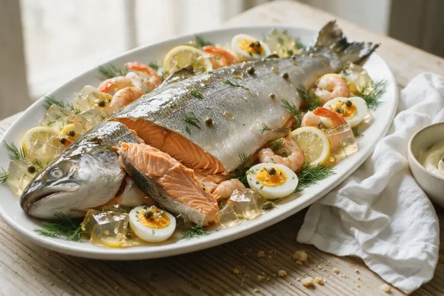 Saumon en Bellevue : la recette froide facile et raffinée