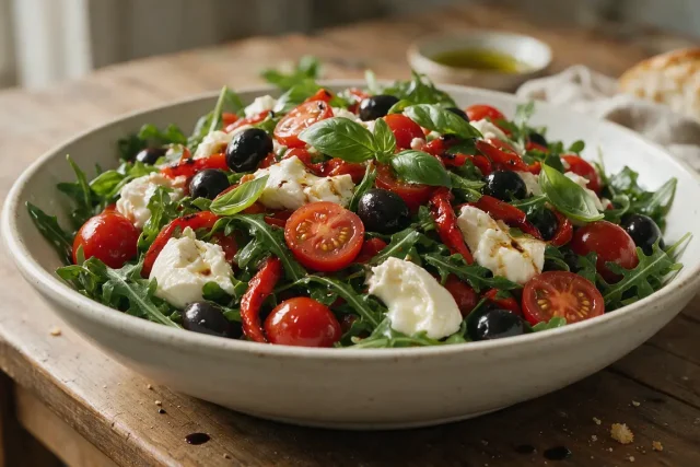 Salade italienne : recette fraîche et facile à réussir